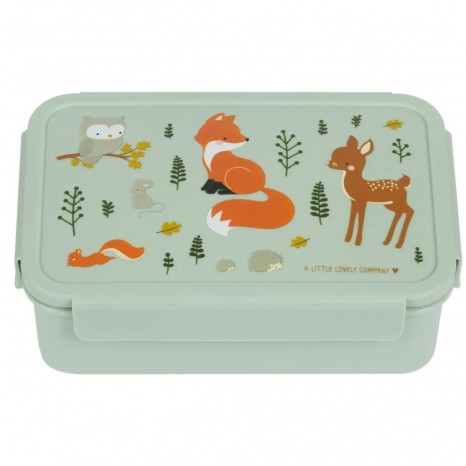 A little lovely company Δοχείο φαγητού Bento Lunch box: Forest Friends