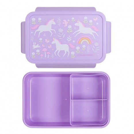 A little lovely company: Δοχείο φαγητού Bento Lunch box: Unicorn Dreams