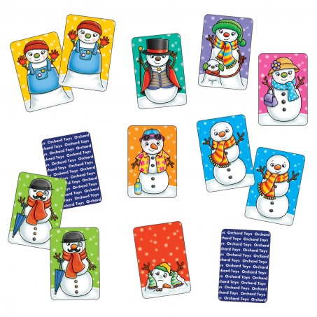 Orchard Toys Snowman Snap Mini Game Ηλικίες 3-6 ετών