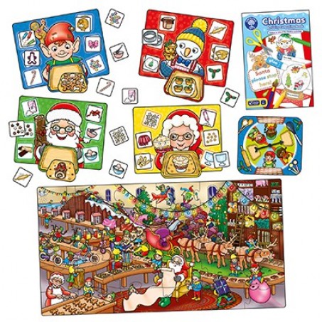 Orchard Toys Christmas Eve box - Χριστουγεννιάτικο κουτί με δραστηριότητες Ηλικίες 3+ ετών