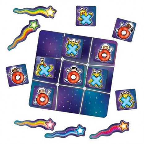 Orchard Toys "Διαστημική τρίλιζα" ( Mini Game Astronauts and Crosses) Mini Game Ηλικίες 4-7 ετών