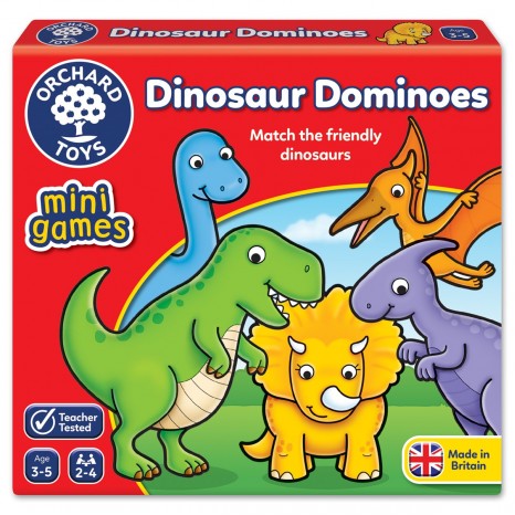 Orchard Toys Dinosaur Dominoes Mini Game