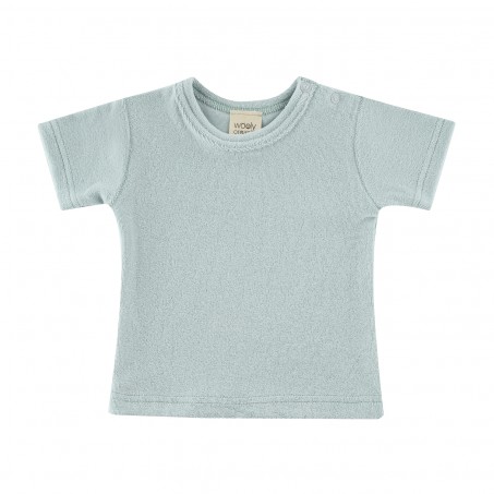 TERRY T-SHIRT CLOUD BLUE