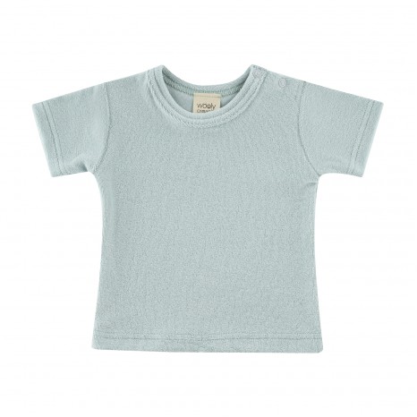 TERRY T-SHIRT CLOUD BLUE